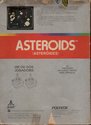 Asteroids (Asteróides) Atari cartridge scan