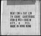 Beat'Em & Eat'Em Atari cartridge scan