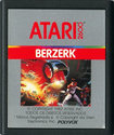 Berzerk Atari cartridge scan