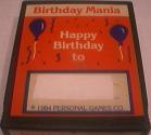 Birthday Mania Atari cartridge scan