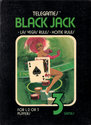 Black Jack Atari cartridge scan
