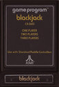 Blackjack Atari cartridge scan