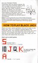 Blackjack Atari instructions
