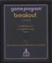 Breakout Atari cartridge scan