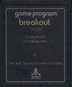Breakout Atari cartridge scan