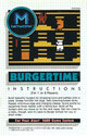 BurgerTime Atari instructions