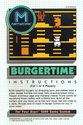 BurgerTime Atari instructions