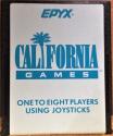 California Games Atari cartridge scan