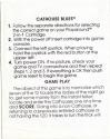 Philly Flasher / Cathouse Blues Atari instructions