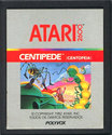 Centipede (Centopeia) Atari cartridge scan