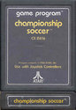 Championship Soccer Atari cartridge scan