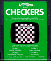 Checkers Atari cartridge scan