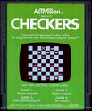 Checkers Atari cartridge scan