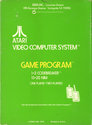 Codebreaker Atari cartridge scan