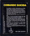 Comando Suicida Atari cartridge scan