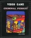Criminal Persuit Atari cartridge scan