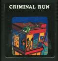 Criminal Run Atari cartridge scan