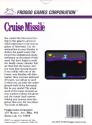 Cruise Missile Atari cartridge scan