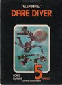 Dare Diver Atari cartridge scan
