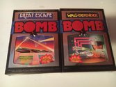 Video Game Cartridge DC-II - Wall-Defender / Great Escape Atari cartridge scan