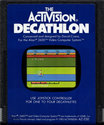 Activision Decathlon (The) Atari cartridge scan