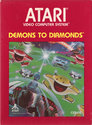 Demons to Diamonds Atari cartridge scan