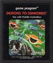 Demons to Diamonds Atari cartridge scan