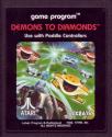 Demons to Diamonds Atari cartridge scan