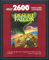 Desert Falcon Atari cartridge scan