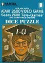 Dice Puzzle Atari cartridge scan