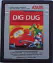 Dig Dug Atari cartridge scan