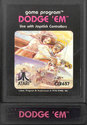 Dodge 'Em Atari cartridge scan