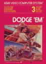 Dodge 'Em Atari cartridge scan