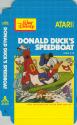 Donald Duck's Speedboat Atari cartridge scan