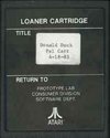 Donald Duck's Speedboat Atari cartridge scan