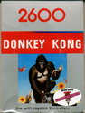 Donkey Kong Atari cartridge scan