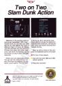 Double Dunk Atari cartridge scan