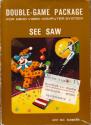 Double-Game Package - Motorcross / See Saw Atari cartridge scan