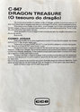 Dragon Treasure Atari instructions