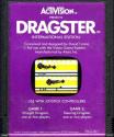 Dragster - Dragster Rennen Atari cartridge scan