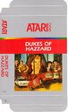 Dukes of Hazzard Atari cartridge scan