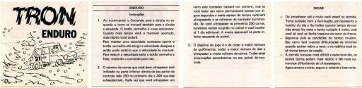 Enduro Atari instructions