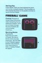 Fireball Atari instructions