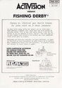 Fishing Derby Atari instructions