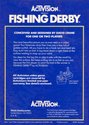 Fishing Derby Atari cartridge scan