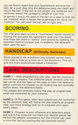 Football Atari instructions