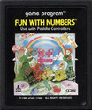 Fun with Numbers Atari cartridge scan