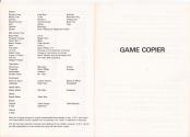 Yoko Game-Copier Atari instructions