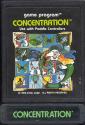 Game of Concentration (A) Atari cartridge scan