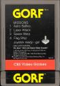 Gorf Atari cartridge scan